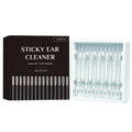 Reusable Sticky Ear Cleaning Sticks 24-Pack + Storage Case