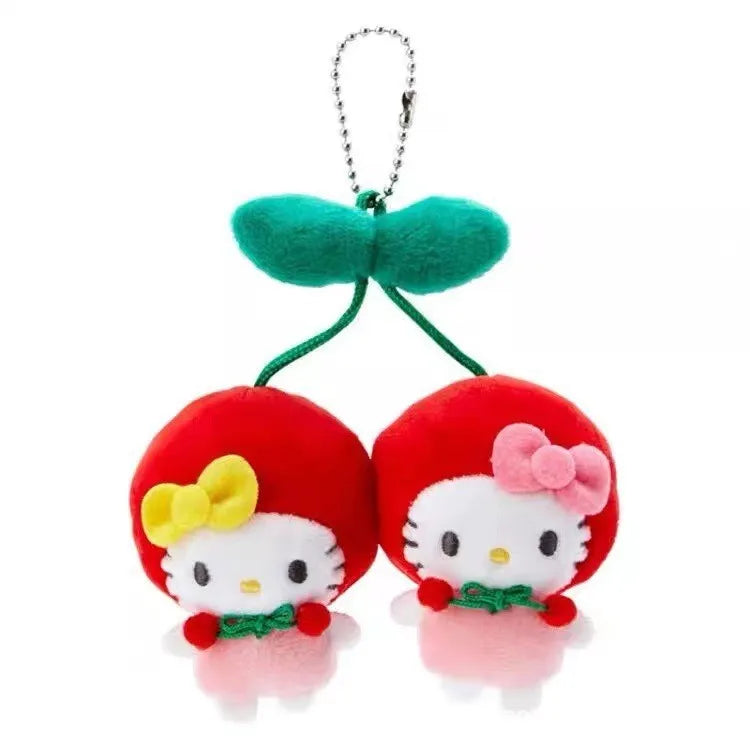 Sanrio Hello Kitty Kuromi Keychain & Makeup Bag Gift Set