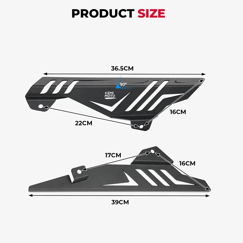 Aluminium Belt Guard Cover for Sportster S RH1250 2021-2024