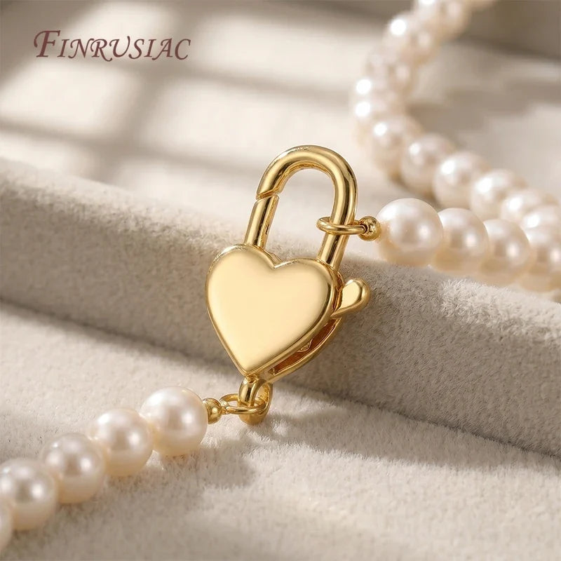 18K Gold Plated Mini Heart Lobster Clasp – DIY Jewelry Findings