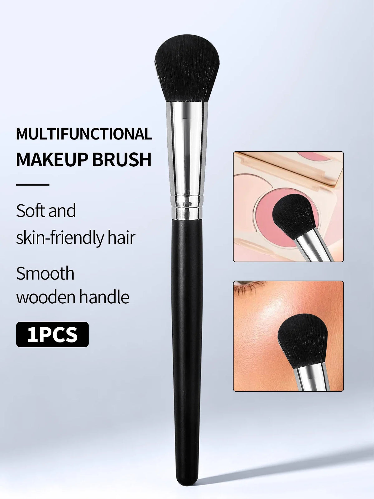 Face Makeup Brushes – Powder, Blush, Contour & Highlight