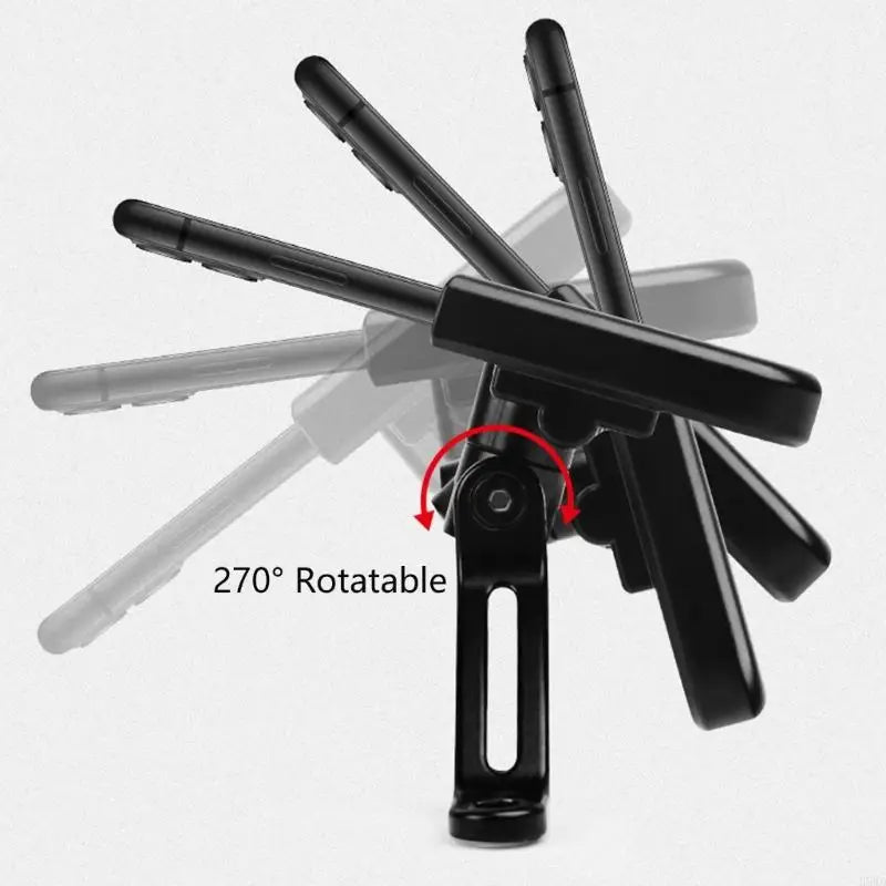 360° Rotating Phone Mount for E-Bike & Scooter Mirror