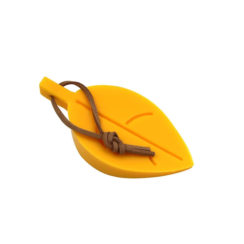 Silicone Leaf Door Stopper – Baby-Safe Anti-Pinch Wedge