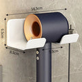 Wall Mounted Hair Dryer Holder – Bathroom Organizer