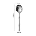 Seashell Stainless Steel Dessert Spoon – Tea & Wedding Gift