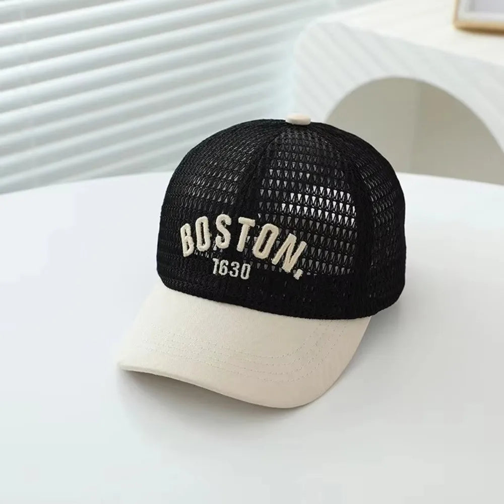 Toddler Baseball Cap – Breathable Mesh Sun Visor Hat for Kids