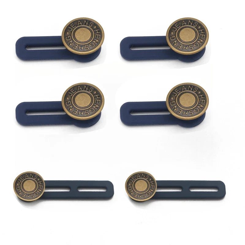 Metal Pants Waist Extender Buttons – DIY Jeans Button Kit