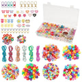 DIY Bead Keychain Making Kit – Colorful Beads & Charms