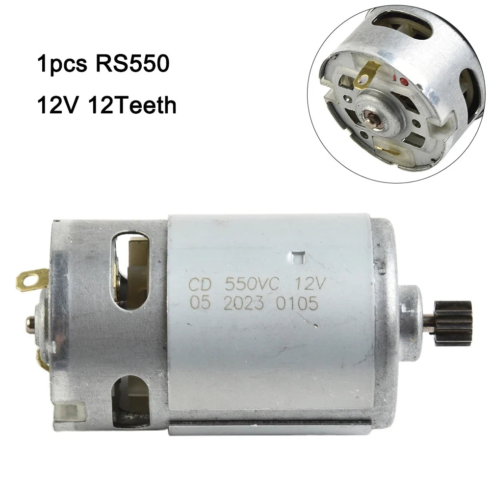 RS550 Electric Drill Motor 10.8V–14.4V Copper Core | DAZZLEEX