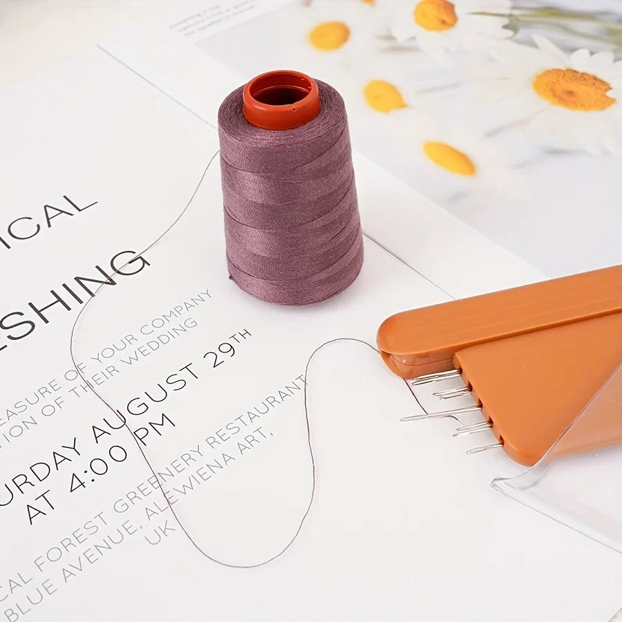 12 Pcs 800Yd Vibrant Polyester Sewing Thread Spools Kit