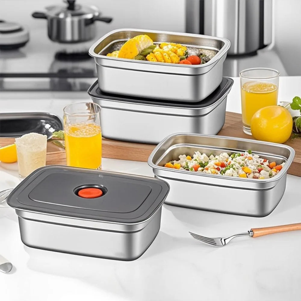 Stainless Steel Bento Box – Leak-Proof Lunch Container