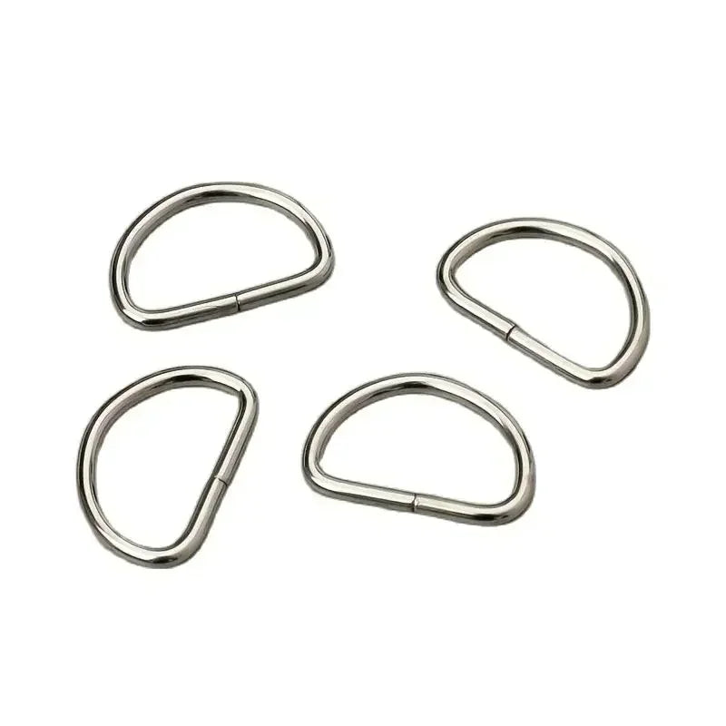 Silver Steel D-Ring Buckles – DIY Bags, Belts & Leather Craft