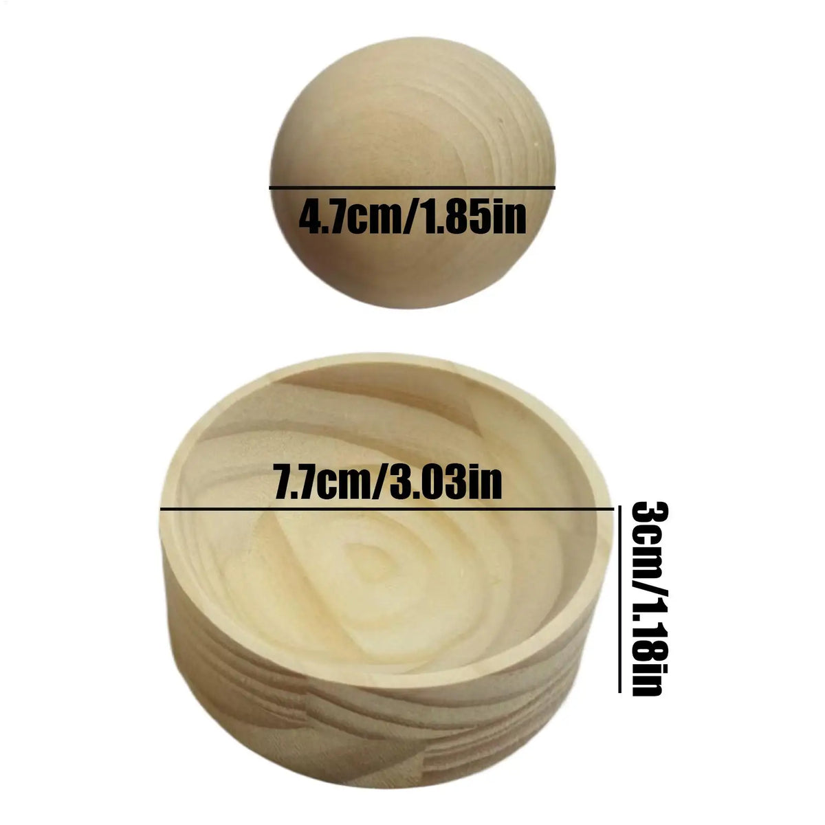 Wood Dumpling Skin Maker – Manual Dough Press Mold