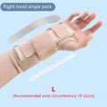 Adjustable Wrist Brace Dual Aluminum Splint – Right & Left