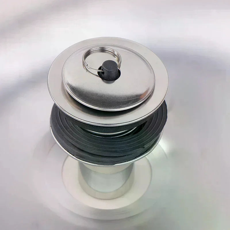Stainless Steel RV Sink – Compact Single Bowl Drop-In Basin