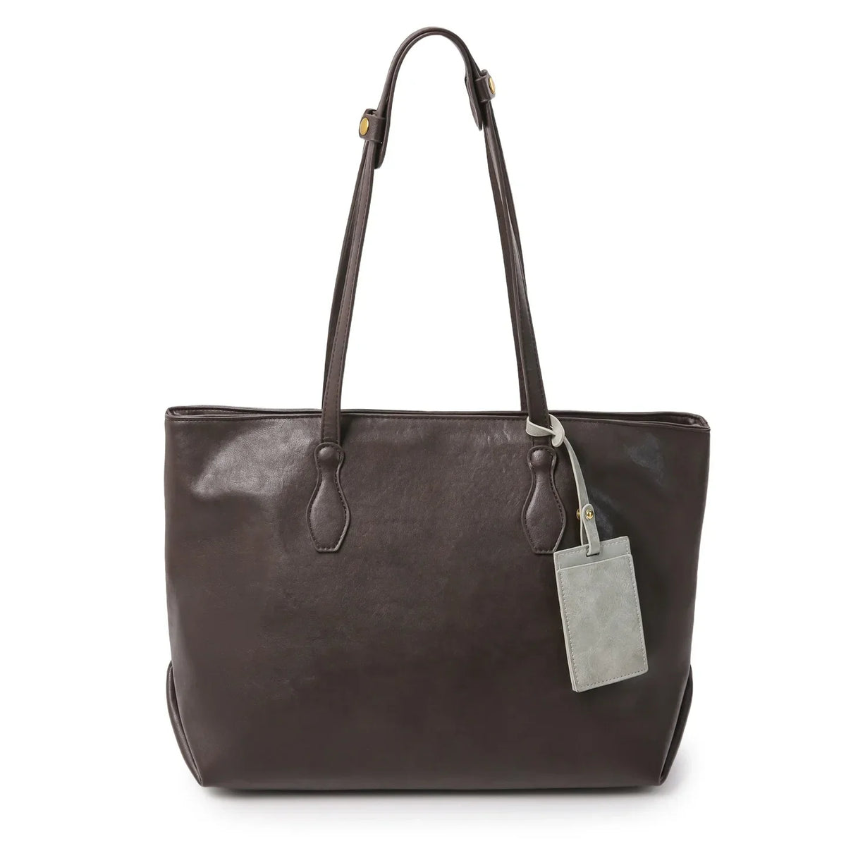 Waterproof PU Leather Large Tote Bag | Nixie Shoulder Handbag