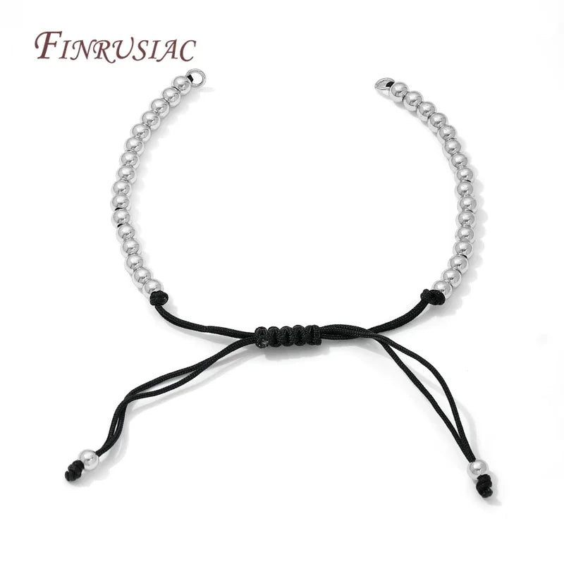 18K Gold Plated Box Chain Bracelet DIY Jewelry Making Component