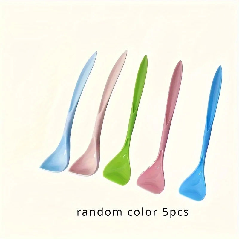 Plastic Pet Food Scoop Set – Durable Cat & Dog Feeding Scoops