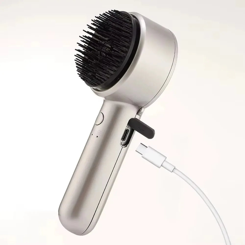 Red Light Electric Scalp Massage Comb & Oil Applicator