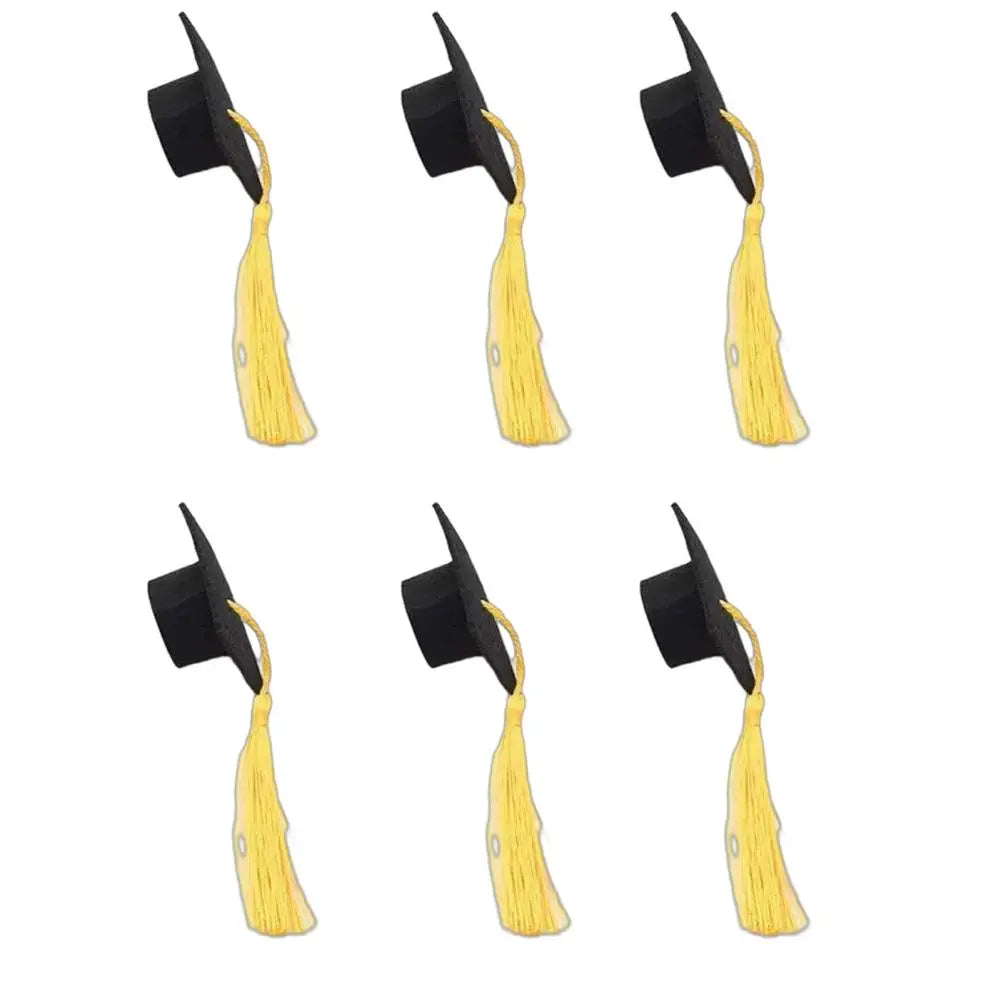 Mini Felt Graduation Cap Tassel Set – DIY Party Decor