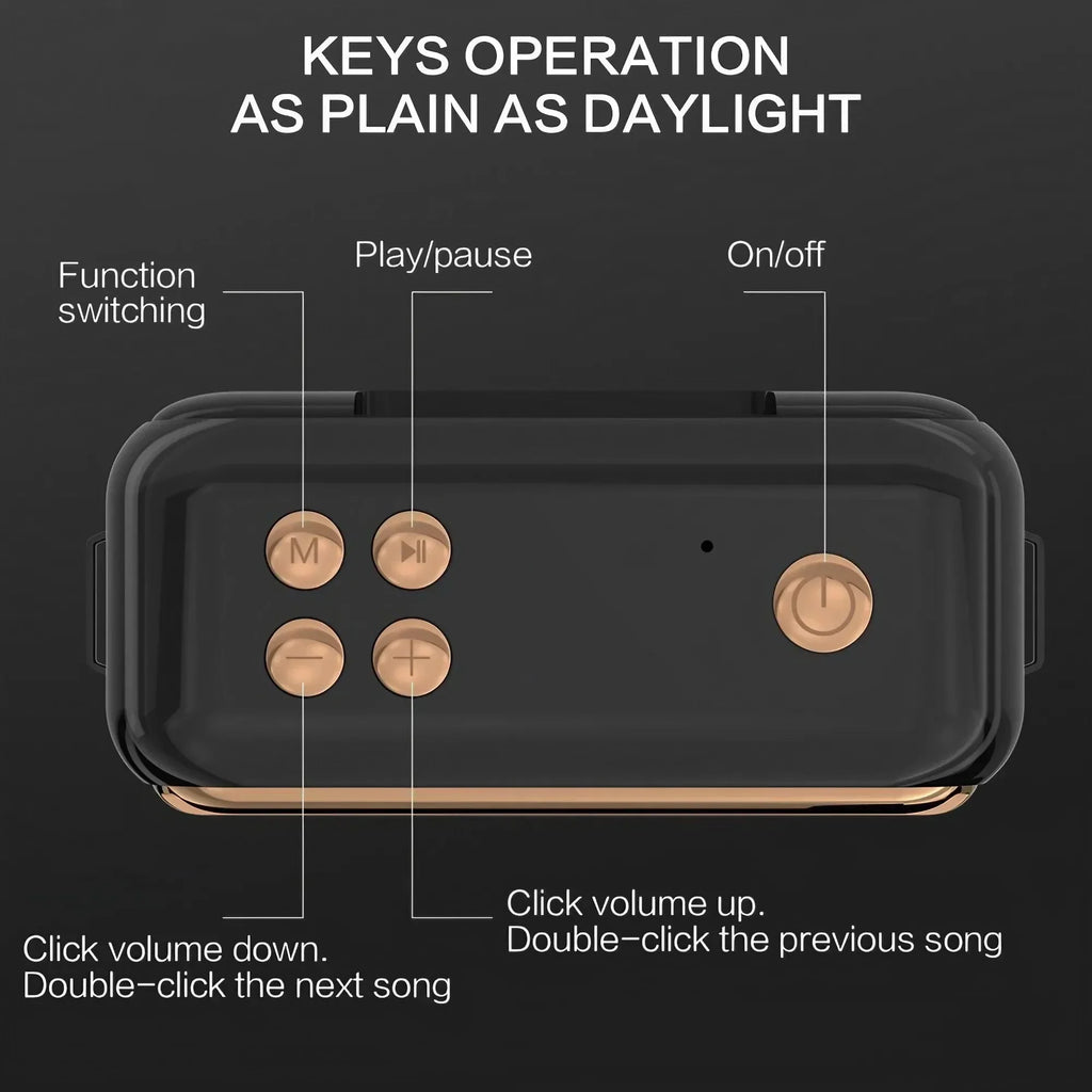 STONEGO 16W Bluetooth 5.0 Portable Speaker IPX5 Waterproof TWS