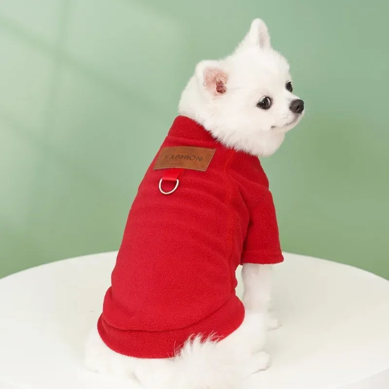 Winter Dog Hoodie – Soft Warm Sweatshirt for Small Dogs & Cats