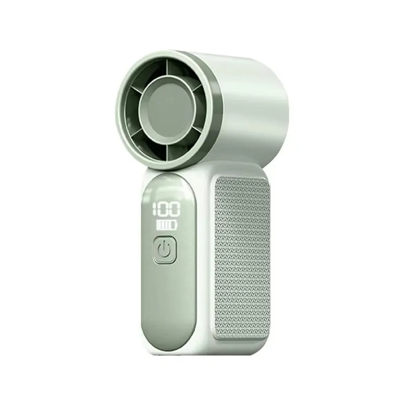 Mini Turbo Handheld Fan | 5 Speeds, Foldable, Type-C USB