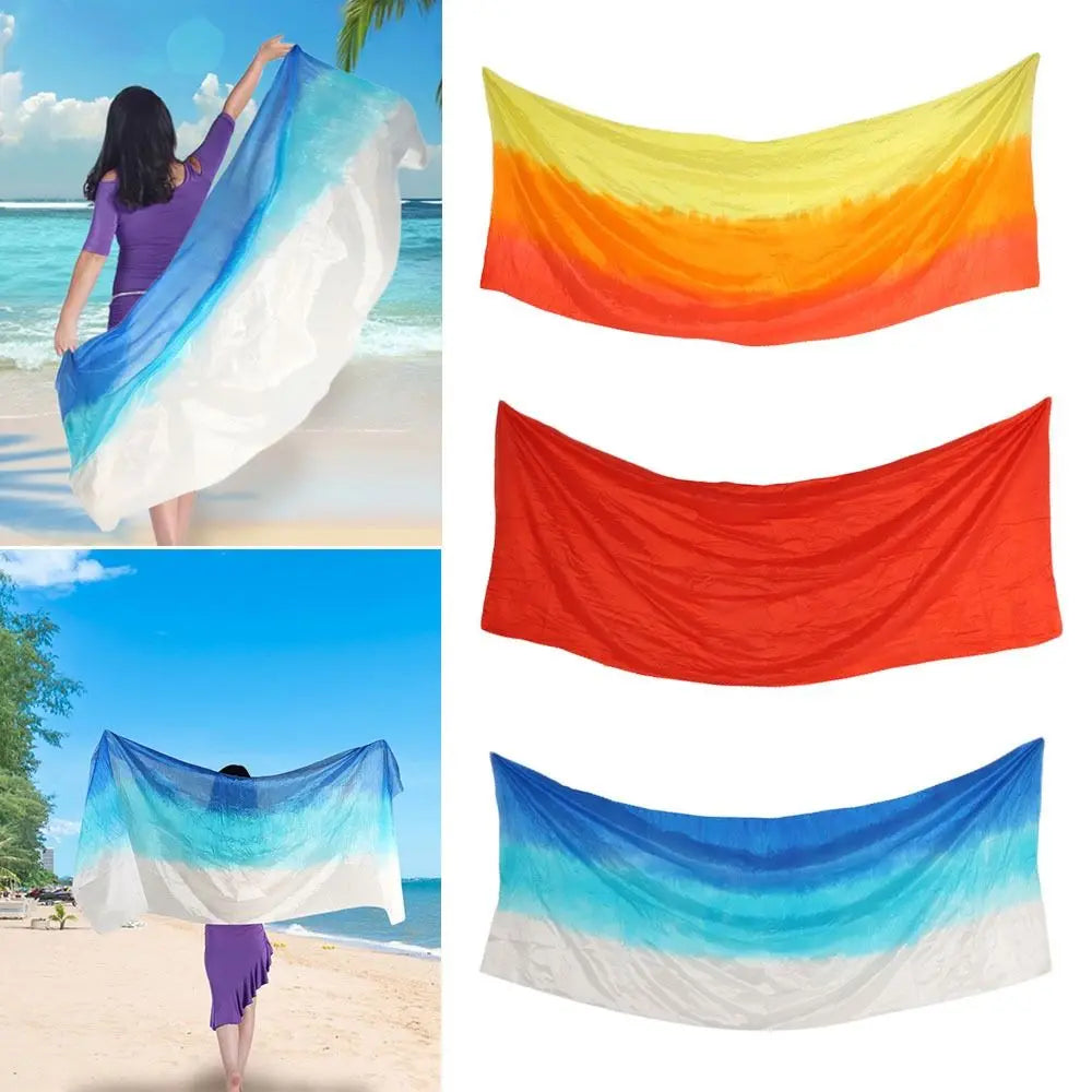 Women's Belly Dance Veil Shawl 200x80cm – Polyester Scarf