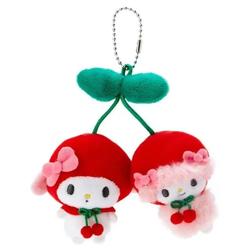 Sanrio Hello Kitty Kuromi Keychain & Makeup Bag Gift Set