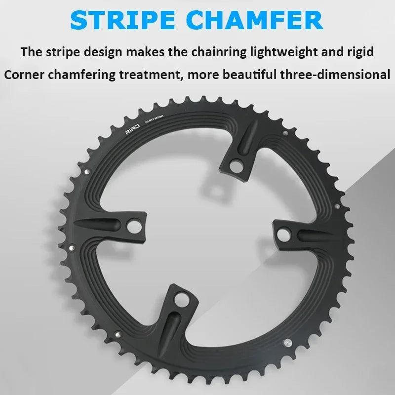 RIRO 110BCD Road Bike Chainring 50/34T 52/36T 53/39T Shimano