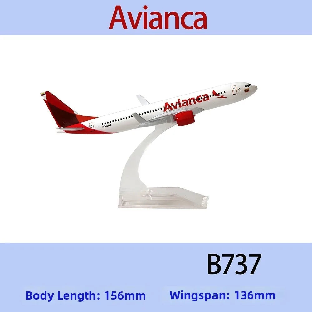 GOL Airlines Boeing B737 Diecast Model Plane 1/246 Scale 15.6cm