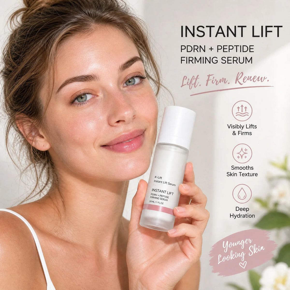 VIARELINE PDRN Peptide Lifting Serum – Firming & Brightening