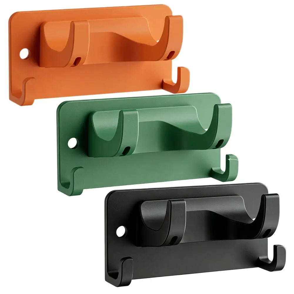 Wall Mount Garden Tool Organizer Hooks 1/3-Pack + Screws