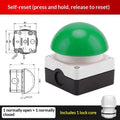 IP65 Mushroom Head Emergency Stop Button Switch 1NO Industrial