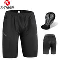 X-TIGER Men's Padded MTB Shorts | Breathable Cycling