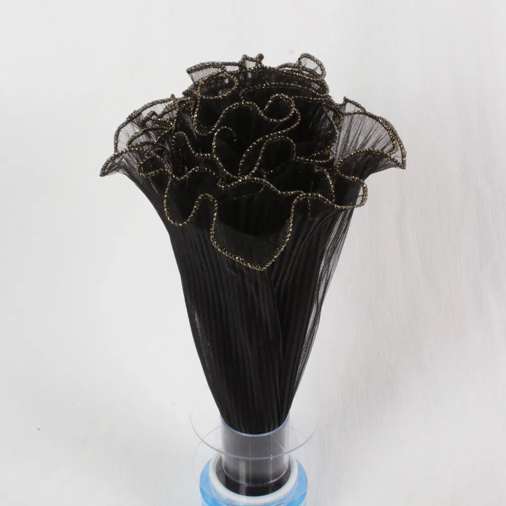Pearl Wave Lace Mesh Flower Wrapping Yarn 28cm x 4 Yards