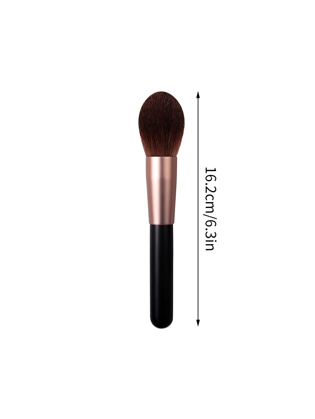 Rose Gold Fluffy Makeup Brush – Powder, Blush & More