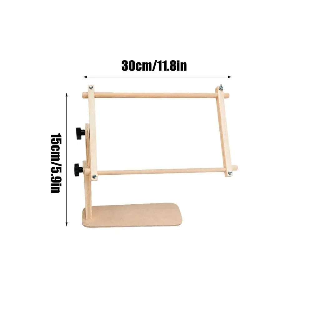 Adjustable Embroidery Hoop Stand – Hands-Free Desktop Frame