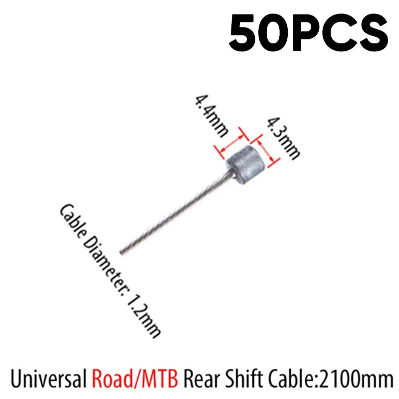 Stainless Steel Bike Brake Shift Cable MTB Road Bicycle Inner Wire