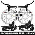 BUCKLOS 4-Piston E-Bike Hydraulic Disc Brake Set | HD-E735
