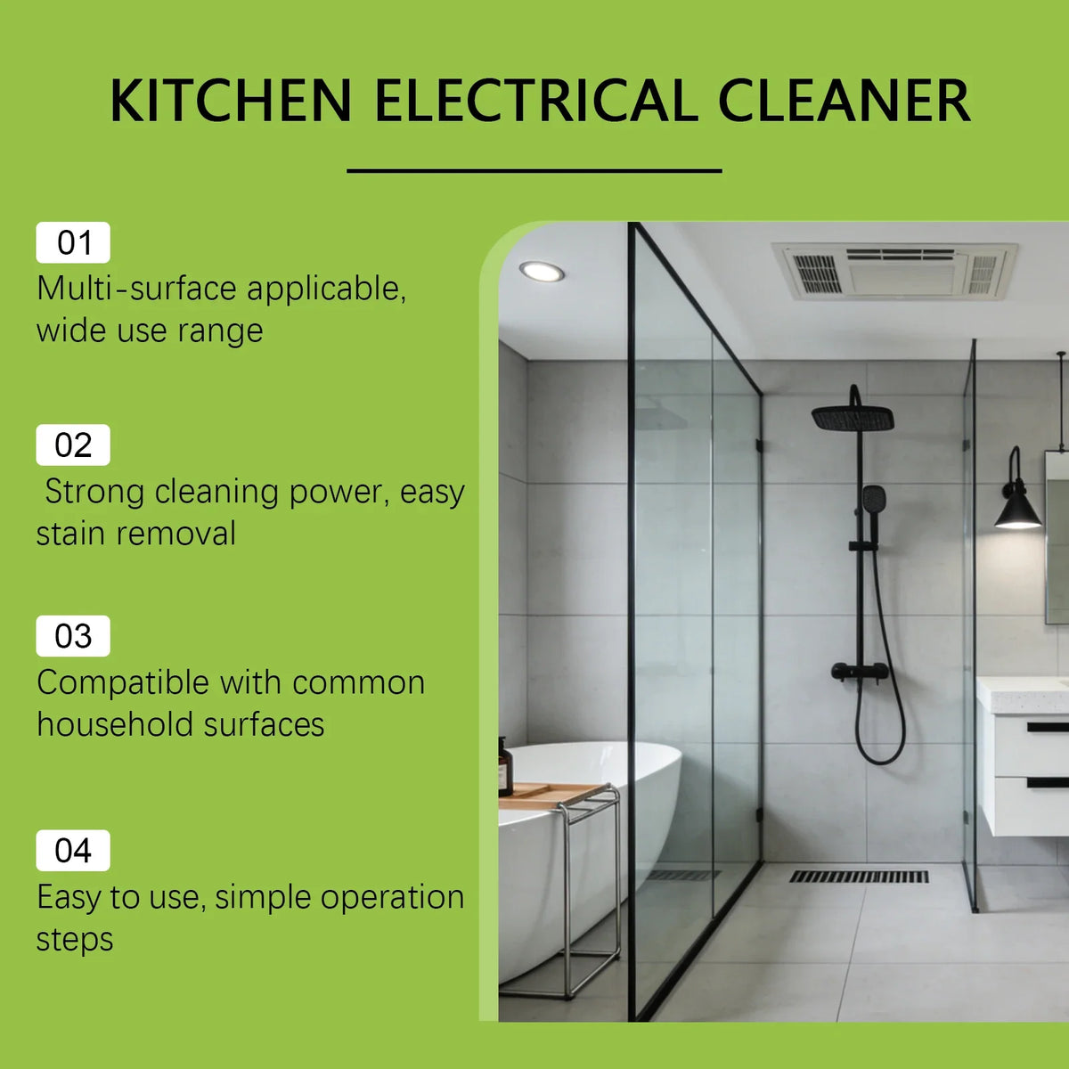 JAKEHOE Kitchen Degreaser Spray | Multi-Surface Appliance Cleaner