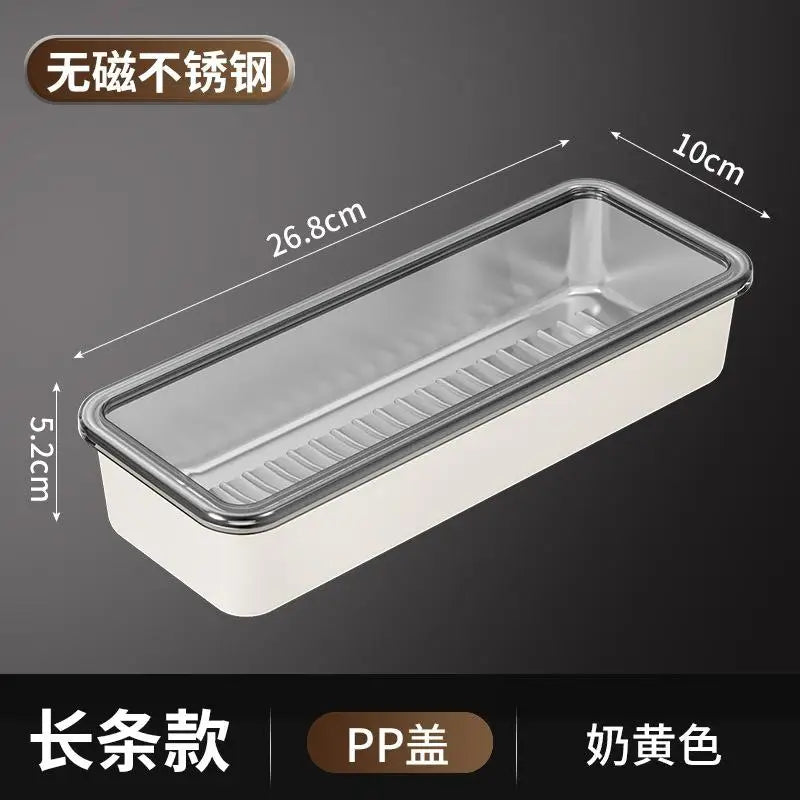 Stainless Steel Food Storage Container with Lid | Lunch Box