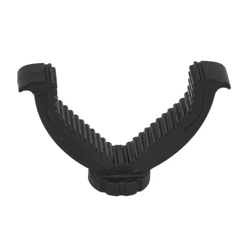 V-Mount Rifle Rest – 1/4" Thread Holder for Tripod & Monopod