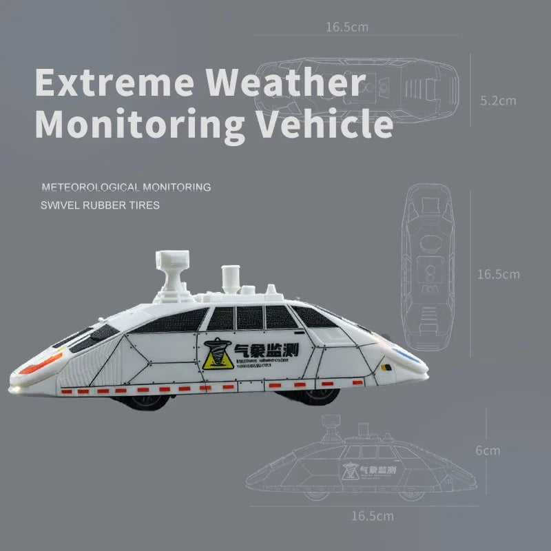 Storm Chasing Tornado Interceptor Vehicle Model | Desktop Decor