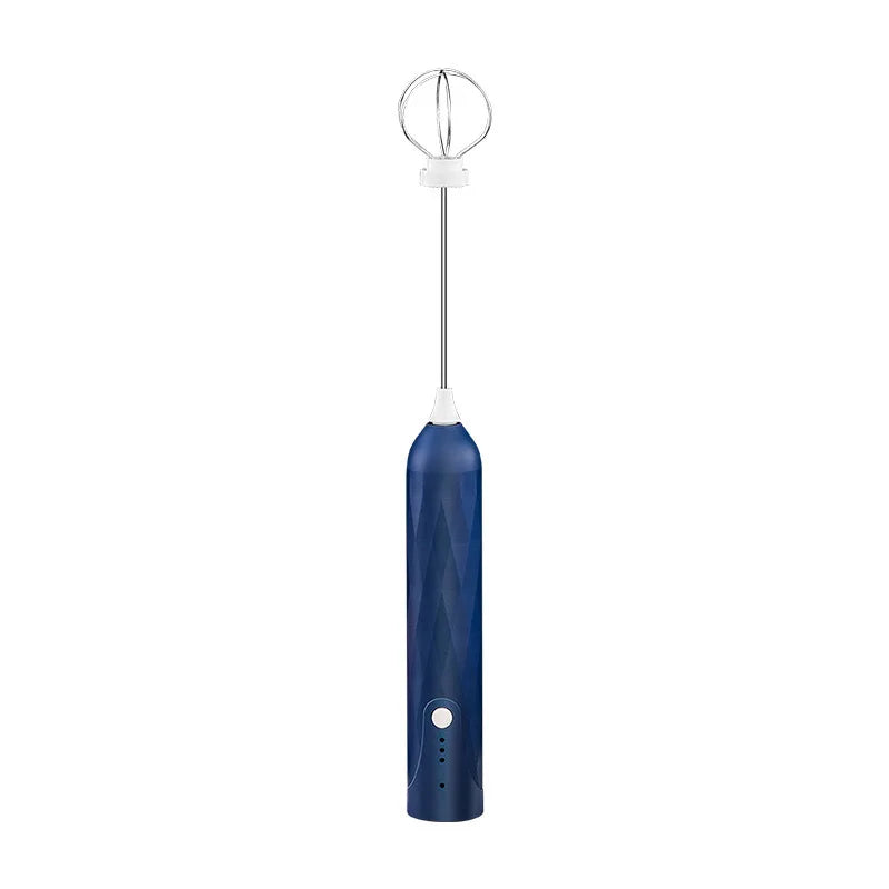 Handheld Electric Milk Frother – 3-Speed Rechargeable Foam Maker