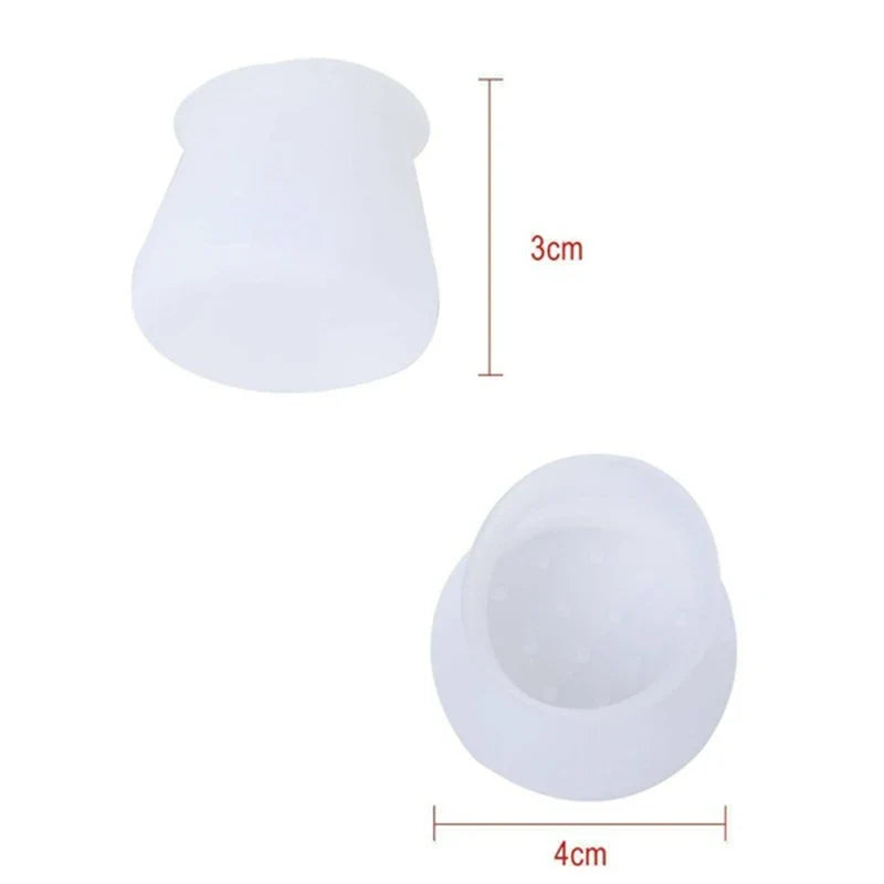20pcs Silicone Chair Leg Floor Protectors | Table Feet Pad Covers