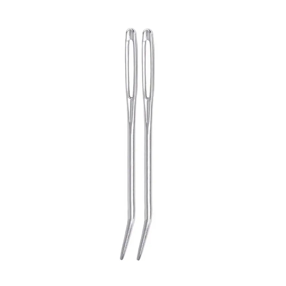Bent Tip Big Eye Tapestry Needles – Aluminum Knitting Crochet