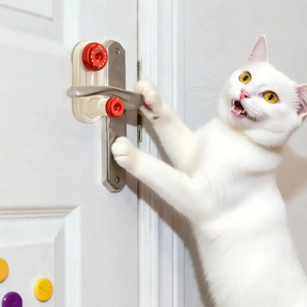 Suction Cup Door Security Stopper – 3-Gear Child Safety Lock