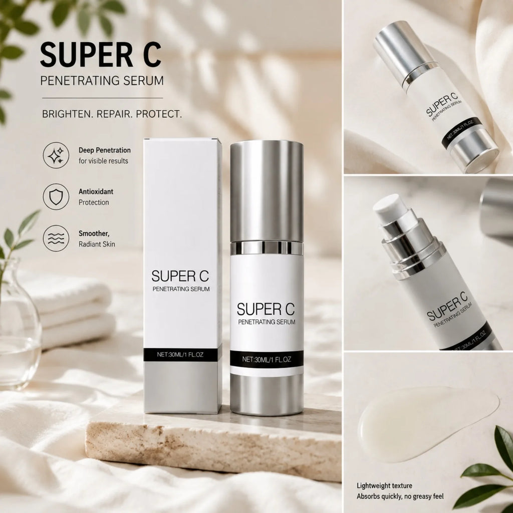 Vitamin C Facial Serum – Hydrating, Firming & Smoothing