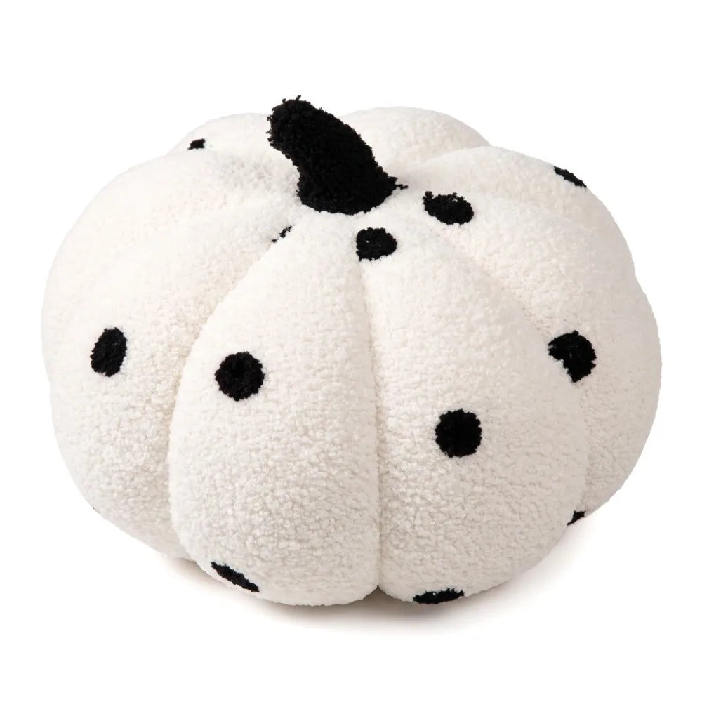 Plush Pumpkin Pillow 7.87" – Stuffed Colorful Halloween Décor